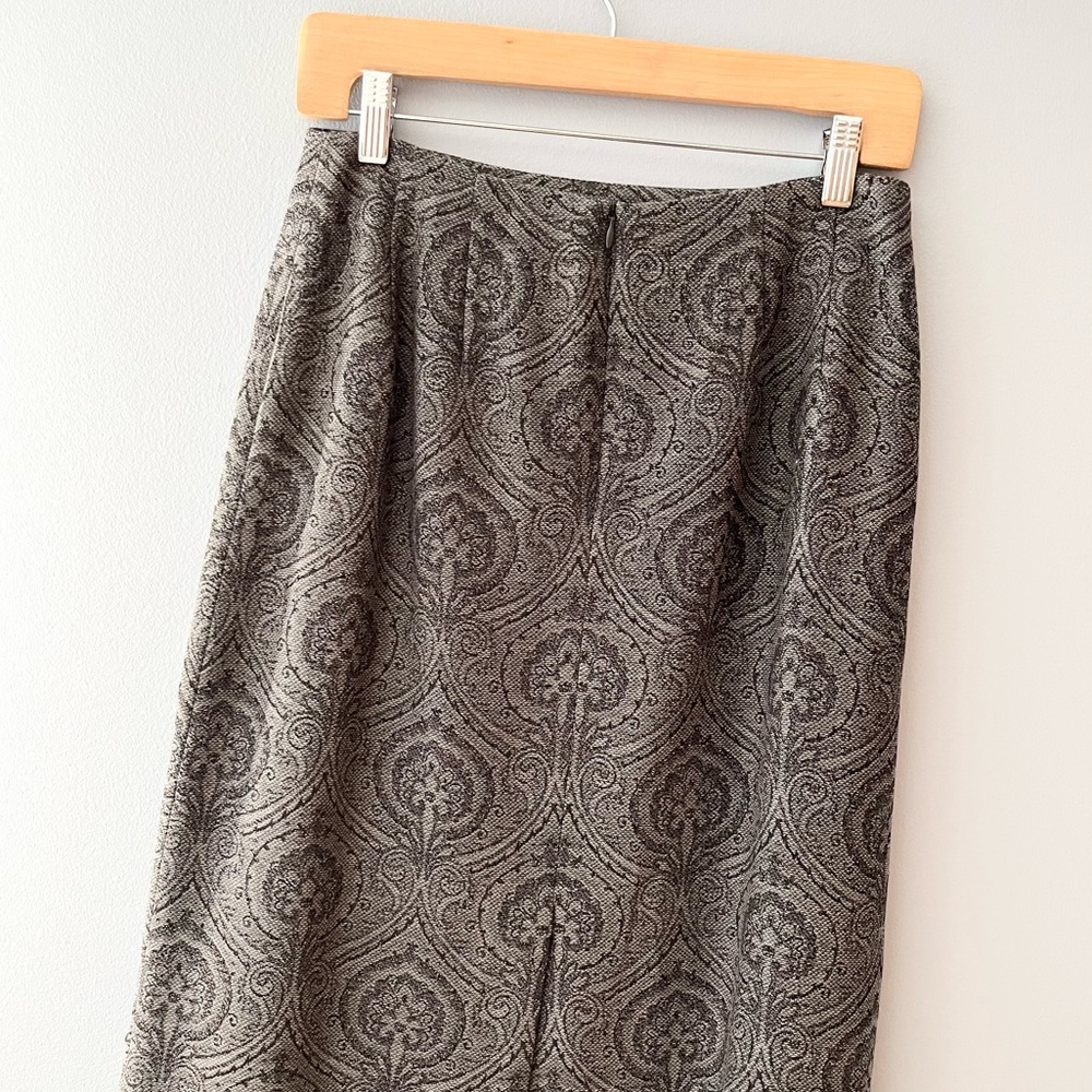 Pendleton Wool Skirt - Gray Pattern - image 4